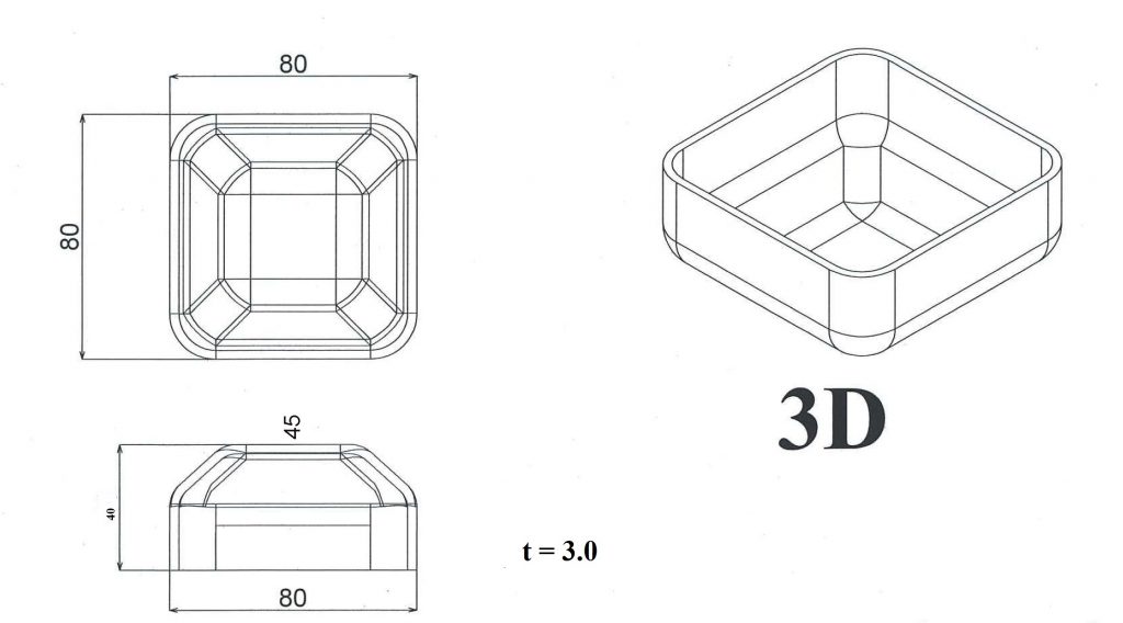 Bat chan pallet 80x80x40x2.8